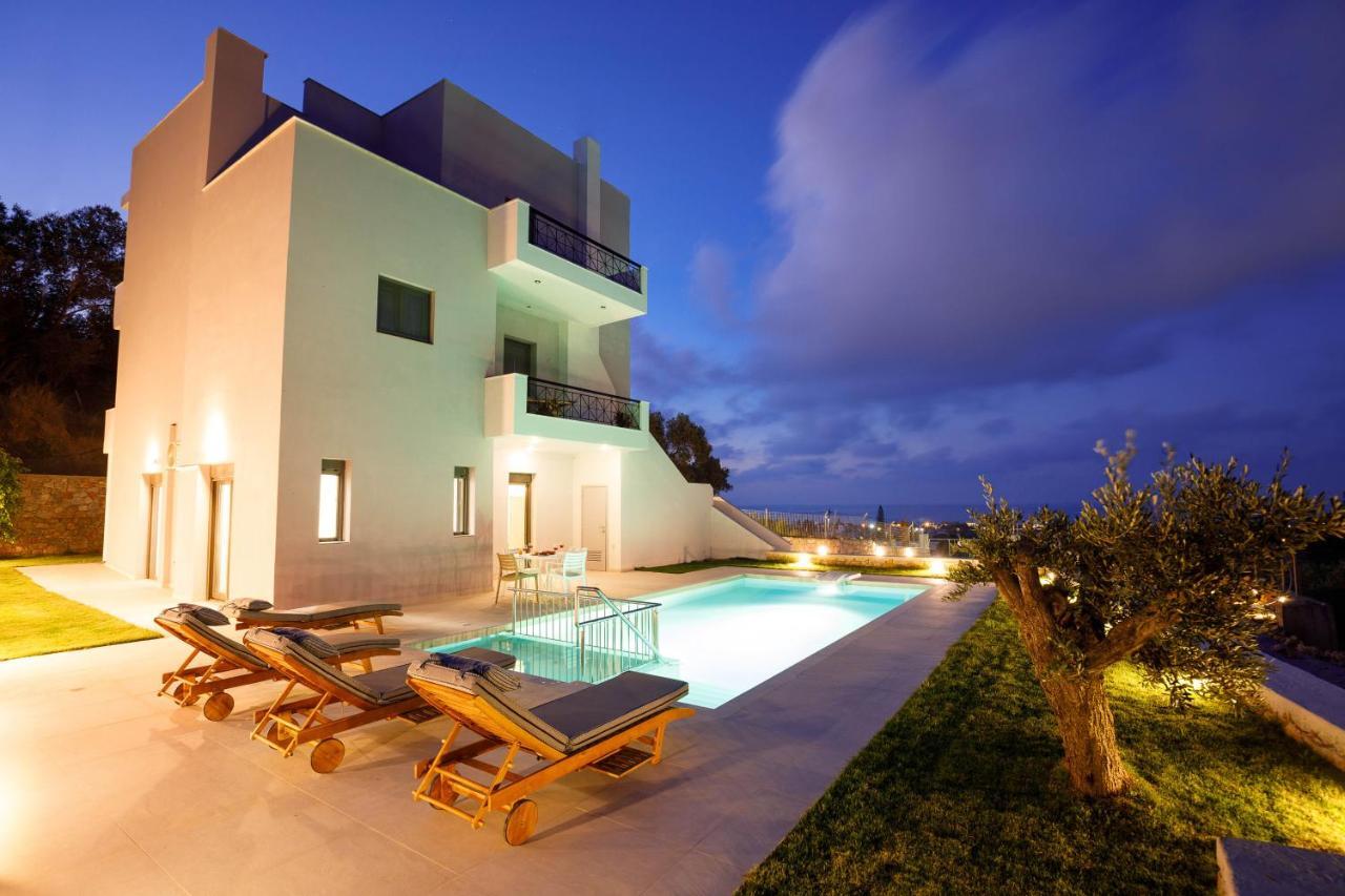 Apartment Tilio - New Apartment With Private Pool 1400M From The Beach Rethymno  Luaran gambar