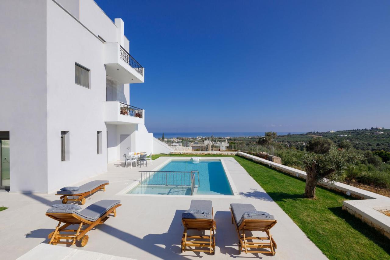 Apartment Tilio - New Apartment With Private Pool 1400M From The Beach Rethymno  Luaran gambar