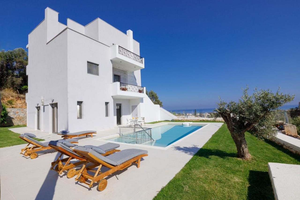 Apartment Tilio - New Apartment With Private Pool 1400M From The Beach Rethymno  Luaran gambar